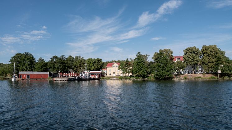 Frälsningsarméns behandlingshem Kurön på en egen ö i Mälaren.