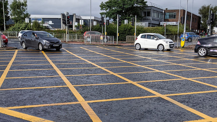 Major roadworks completed at one of Bury’s busiest junctions