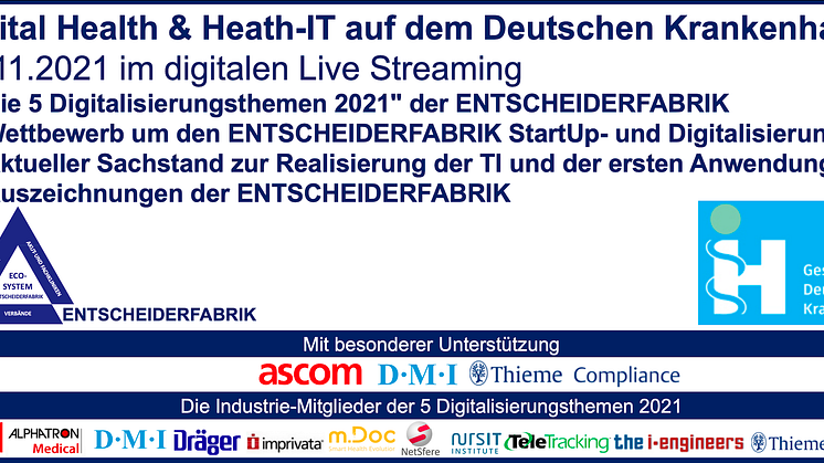 16.11.2021 Digital Health und Health-IT auf dem Deutschen Krankenhaustag