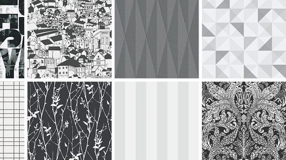 Black & White, en ny kontrastrik kollektion från ECO Wallpaper