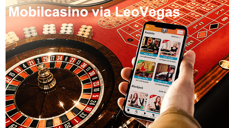 Mobilspel, Casino. LeoVegas Mobile Gaming Group. LeoVegas vision och position är “King of Casino”. LeoVegas är det ledande GameTechbolaget och ligger i framkant med den senaste teknologin för mobilspel..