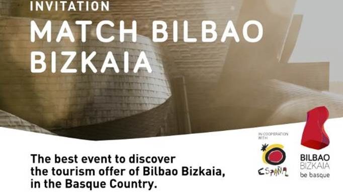 Bilbao Bizkaia Tourism Board inviterer dig til at deltage i Match Bilbao Bizkaia