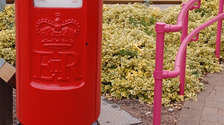 Post box repainted