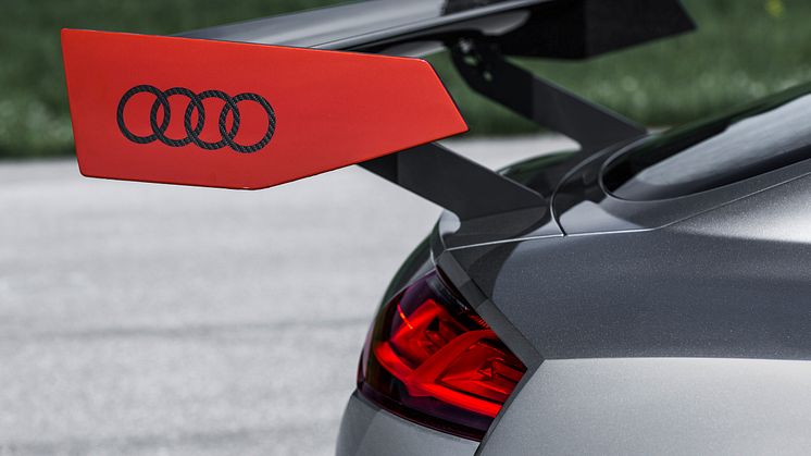 Audi TT clubsport turbo grey spoiler