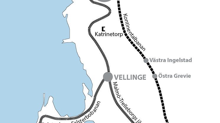 Pågatåg till Trelleborg och en 132 år gammal planeringsmiss