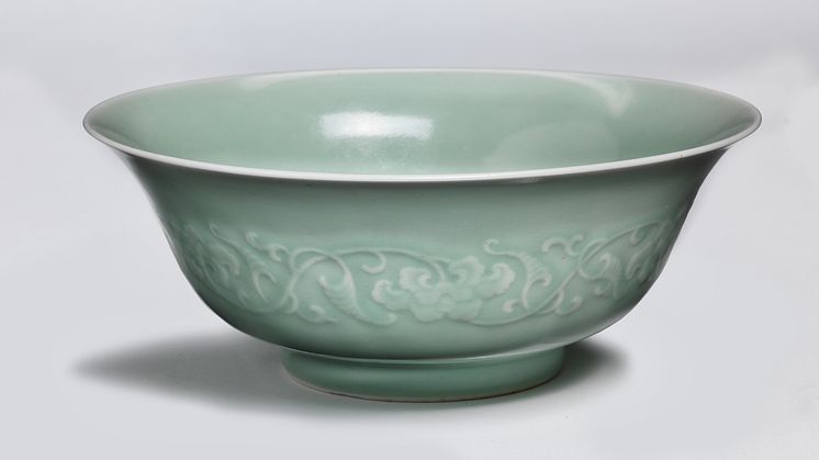 Porcelain celadon bowl
