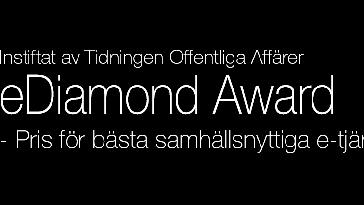 De nominerade till eDiamond Award 2017 är...