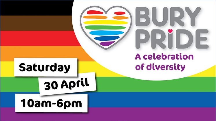 Bury Pride is back – have you got your free ticket yet?