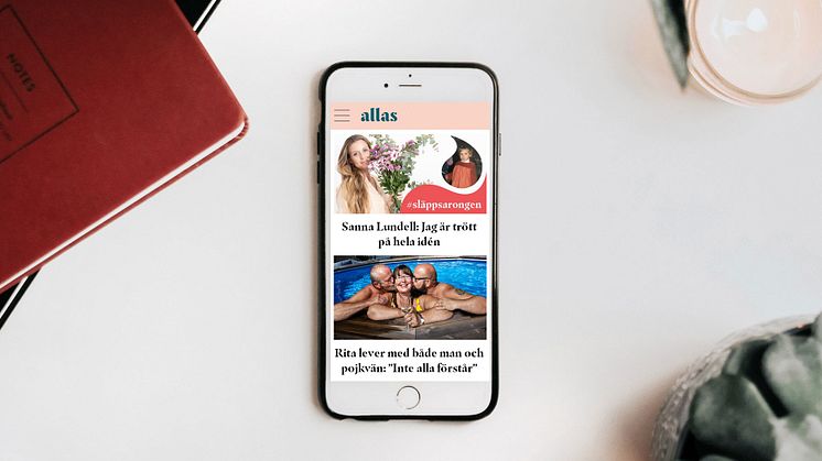 Med en fyrdubbling av räckvidden sedan starten fortsätter allas.se sin framgång. Senast in i raden av namnkunniga profiler, bloggare och influencers är Sanna Lundell.