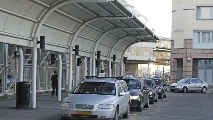 Förbättrad taxiservice vid Knutpunkten