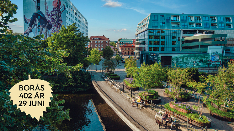 Viskans park tar plats på Stora torget