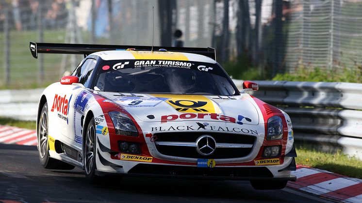 Dunlop celebrate 125th anniversary with victory in the Nuerburgring 24 hour race, partnering Mercedes AMG
