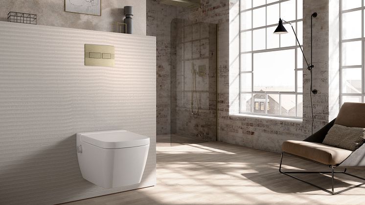 Vägghängda toaletter ökar i popularitet tack vare sitt eleganta utseende och platsbesparande fördelar.
