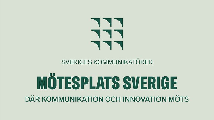 Sveriges Kommunikatörer presenterar: Talare och partners till Mötesplats Sverige