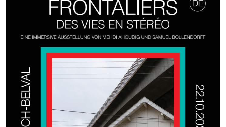 Broschüre Ausstellung Frontaliers