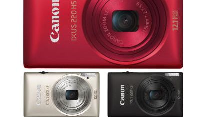 Elegans och passion – Canon introducerar IXUS 220 HS