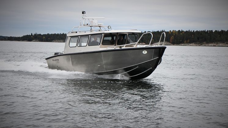 Pionjärer på Finnhamn för ny båtmodell