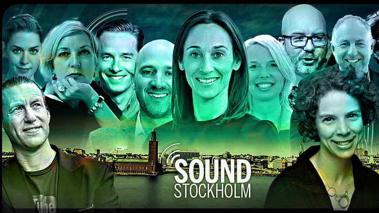 20 svenska och internationella experter inom poddar, radio, musik, röststyrning och ljudbranding delar med sig av sina kunskaper på Sound Stockholm den 23 november.