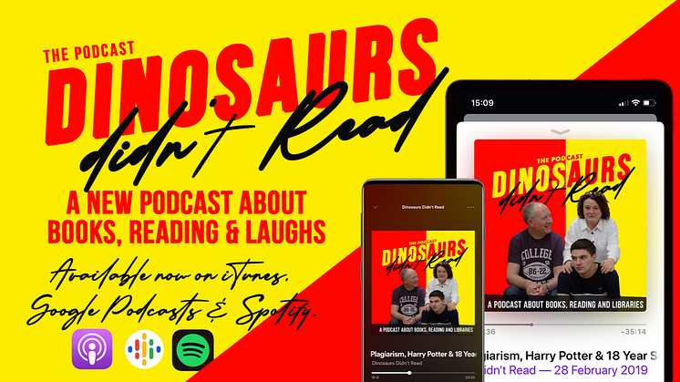 ​The ‘voice of libraries’ gives us Dinosaurs Didn’t Read!