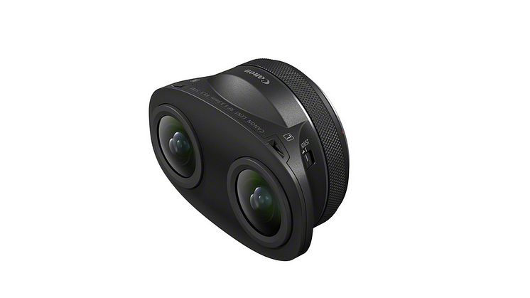 Canon RF-S 3.9mm F3.5 STM DUAL FISHEYE, ett APS-C Virtual Reality (VR)-objektiv som nu finns i EOS R-systemet.