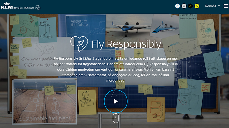 Initiativet ’Fly Responsibly’ ska ena flygbranschen 