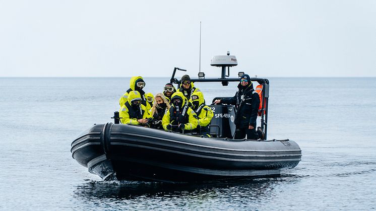 Projekt Rädda Östersjön pågår för fullt. Foto: Sölvesborg-Mjällby Sparbank