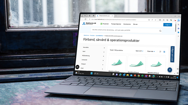 Effektivare leveranser till vården med HiQ och SQLI:s unika e-handelslösning för MediCarrier