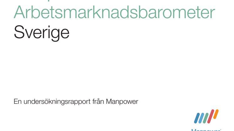 Manpower Arbetsmarknadsbarometer inför fjärde kvartalet 2011