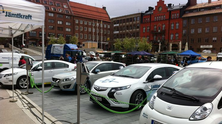 ChargeStorm laddar upp deltagarna i Zero Rally 2012