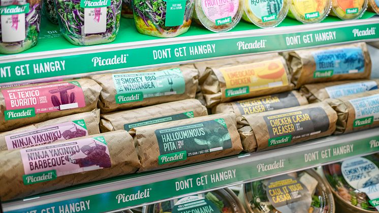Picadeli lanserar mat på språng som ska ge cravings – kommer med smakgaranti