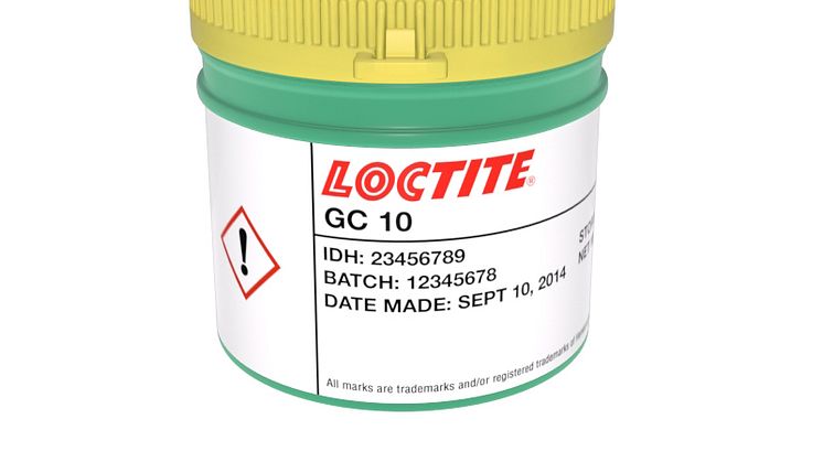   Lodpastan som kan förvaras i rumstemperatur - LOCTITE GC 10 från Henkel 
