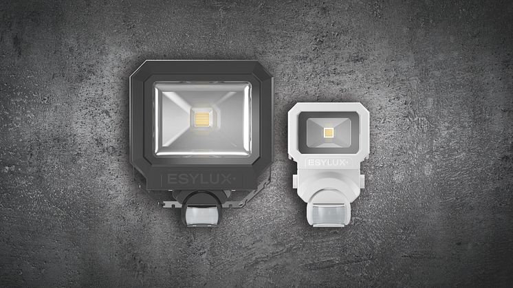 Energieffektiv og ytterst robust: ny AFL SUN LED-lyskaster med integrert bevegelsesdetektor