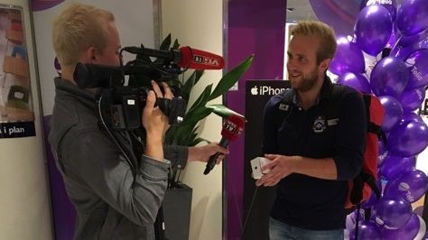 Kristian (22) kjøpte Norges første iPhone 7