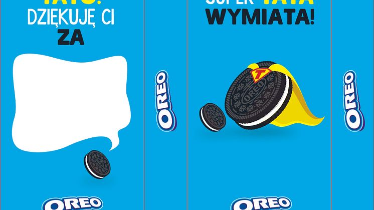 Oreo zachęca do wspólnego celebrowania Dnia Ojca!