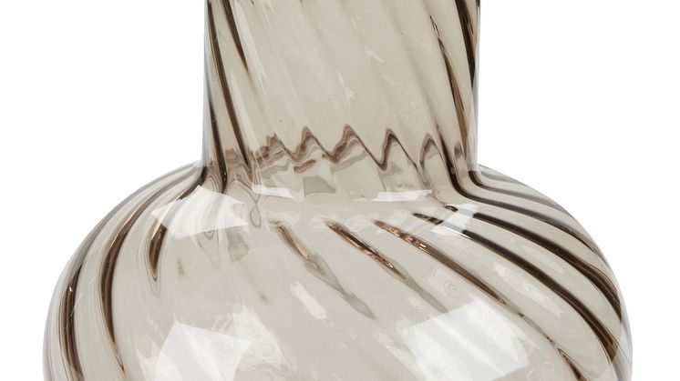 Vase VILLY Ø17xH23 grå (75,- DKK)