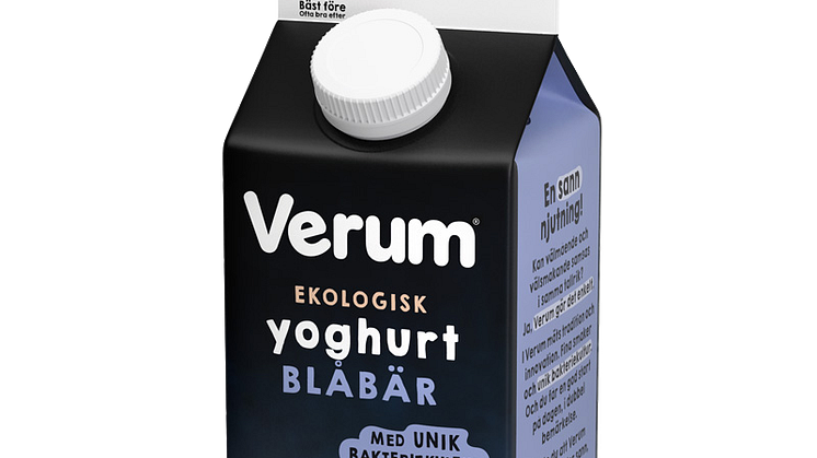 Verum Yoghurt Blåbär Ekologisk