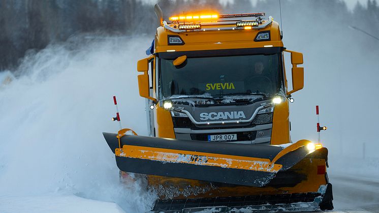 Svevia fortsätter sköta vägarna inom Hallsbergs driftområde. Foto: Patrick Trägårdh