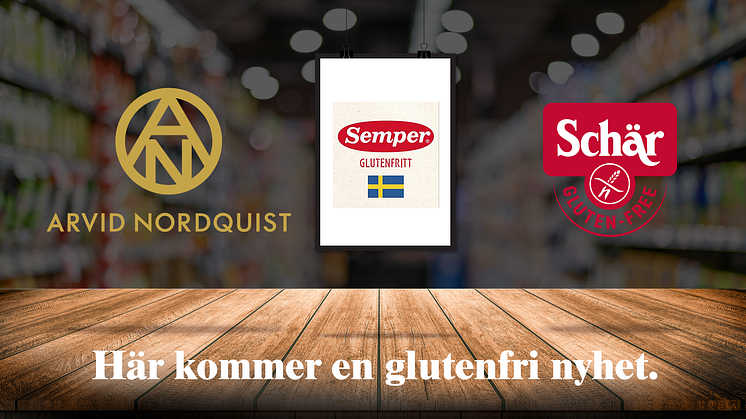 Arvid Nordquist HAB stärker sitt partnerskap med Dr Schär och utökar sortimentet av glutenfria produkter