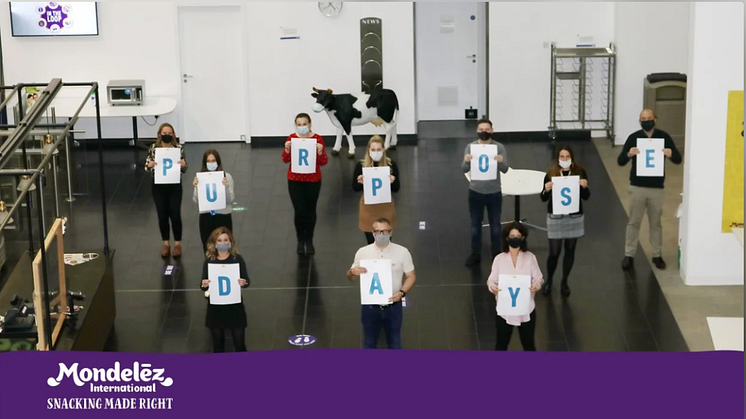 Mondelez International Employees Put the ‘We’ in Wellbeing for Purpose Day 2021!