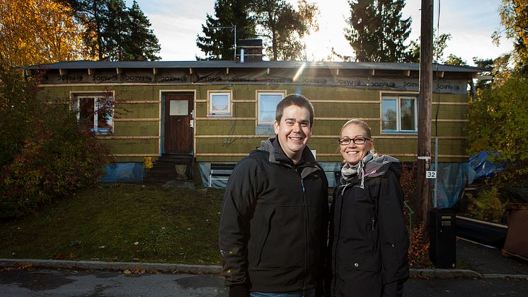 Sveriges första nära-noll-renoverade småhus
