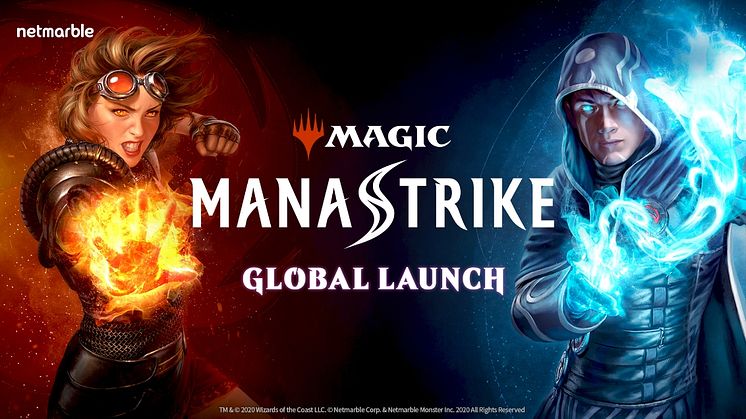 ALL-NEW REAL-TIME PVP MOBILE GAME MAGIC: MANASTRIKE OFFICIALLY LAUNCHES WORLDWIDE FOR MOBILE DEVICES