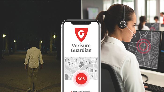 Verisure Guardian – SOS-alarm uansett hvor du befinner deg 