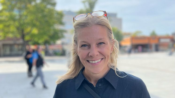 Charlotta Hedberg ny projektledare för Sollentunas arbete med att bli en klimatneutral kommun.