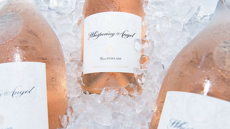  Whispering Angel Magnum och Rock Angel rosé från Château  D’ Esclans släpps den 12 juni på Systembolaget