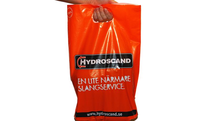 Hydroscand har nu nya nedbrytbara och klimatkompenserade bärkassar.