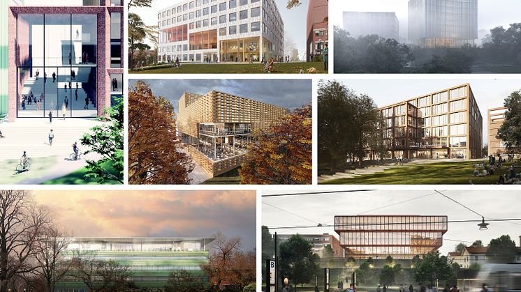 Förslag på nytt universitetsbibliotek i Göteborg visas upp 