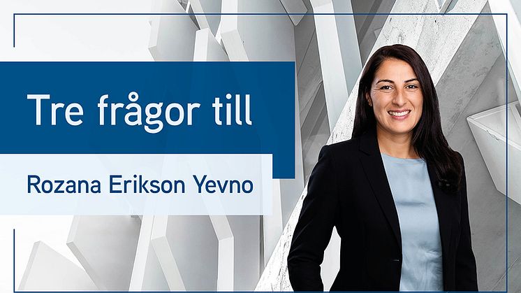 Rozana Eriksson Yevno, Director Leasing i Göteborg.