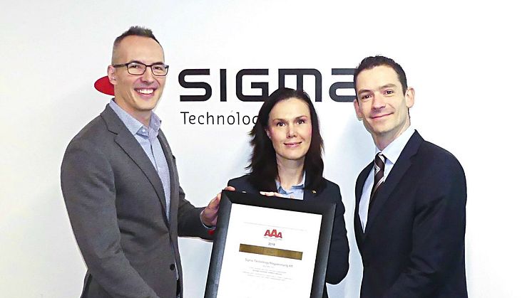 Sigma Technology’s Business Reliability is Proven by Bisnode Certificate Once Again 