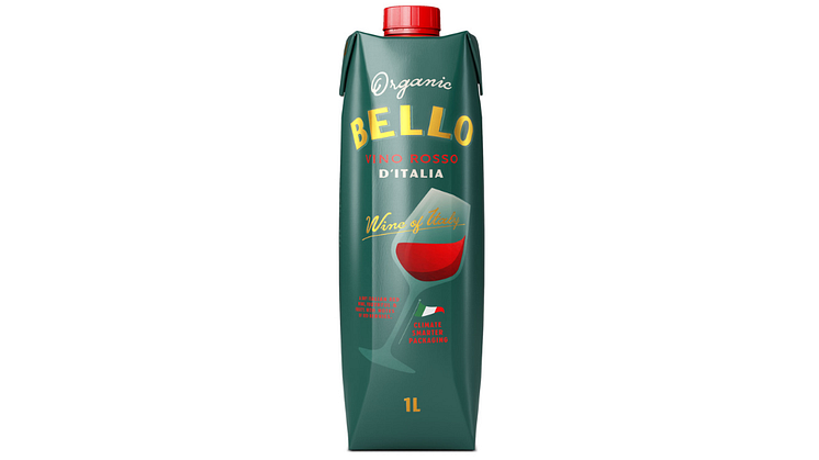 Nyhet i beställningssortimentet: Bello – Klassiskt italienskt i 1L klimatsmart tetraförpackning!
