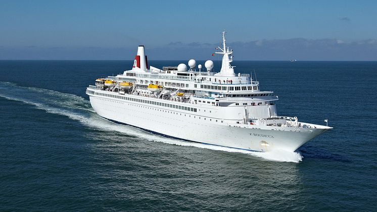 Fred. Olsen Cruise Lines’ Boudicca to commence cruise season from Rosyth in Summer 2015